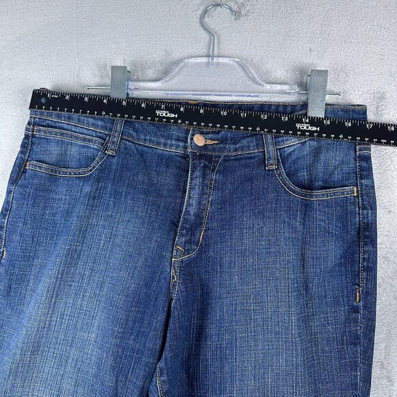 Old Navy Boot Cut Leg Jeans The Dreamer Stretch Womens Blue Size 12 Regular - Picture 6 of 10